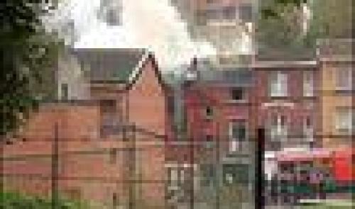 Liège : Incendie rue du Laveu